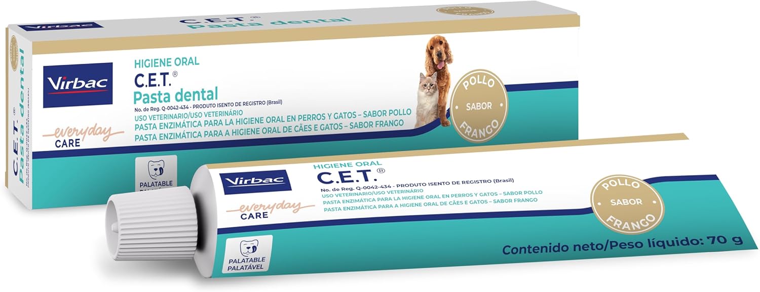 Virbac C.E.T. Kit Saúde Oral Completo para Cães e Gatos