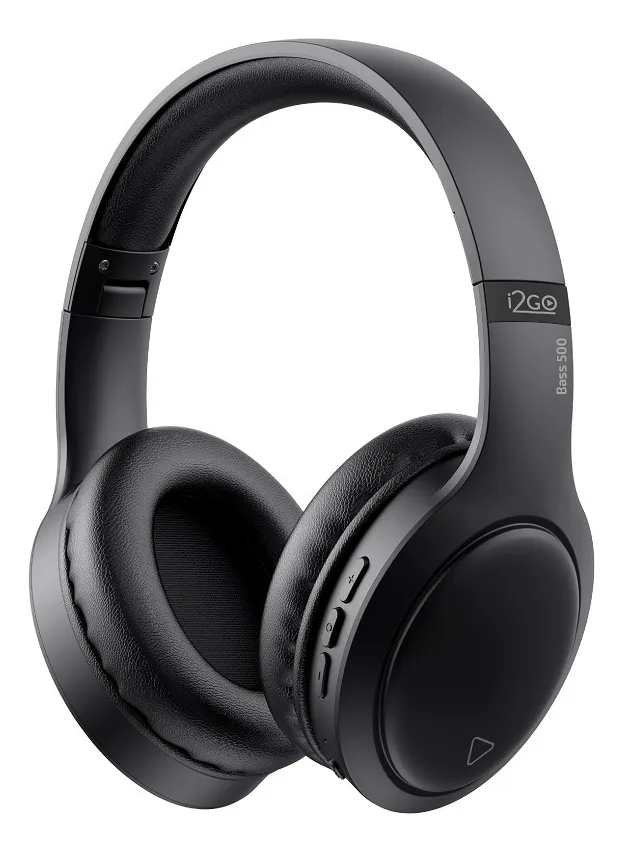 Headphone Bluetooth Bass 500 I2GO - Até 30h De Bateria