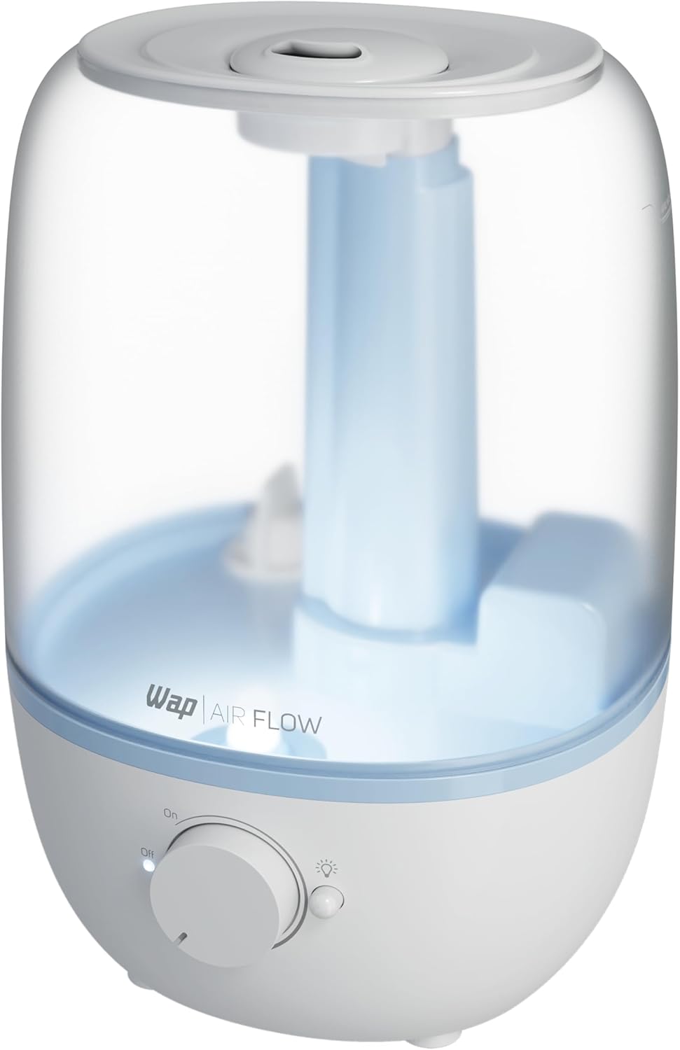 WAP Umidificador de Ar AIR FLOW U2 com Luminária e Difusor de Aromas, 2,3 Litros, Autonomia de até 23 horas, 25W Bivolt